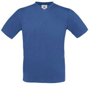 B&C CG153 - Exact V-Neck T-Shirt Royal Blue