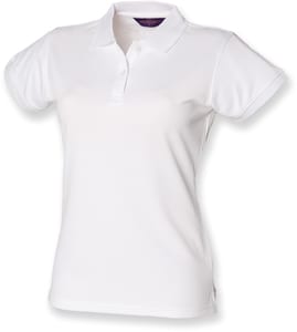 Henbury H476 - Ladies Coolplus® Wicking Piqué Polo Shirt