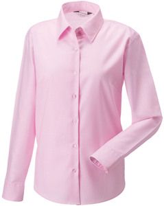 Russell Collection RU932F - Ladies Long Sleeve Easy Care Oxford Shirt