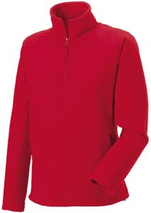 Russell RU8740M - Men's Quarter Zip Outdoor Fleece Classic Red