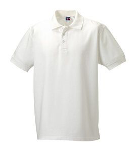 Russell J577M - Ultimate classic cotton polo White