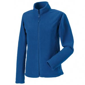 Russell 8700F - Women's full zip outdoor fleece Bright Royal