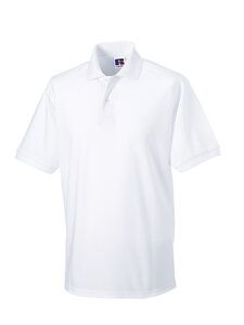 Russell R-599M-0 - Hard Wearing Polo Shirt White