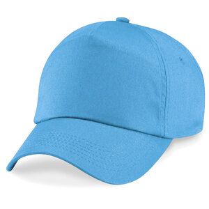 Beechfield B10 - Original 5 Panel Cap 100% Cotton Surf Blue