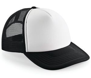 Beechfield BC645 - Vintage snapback trucker Black / White