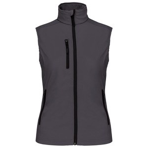 Kariban K404 - LADIES' SOFTSHELL BODYWARMER Titanium