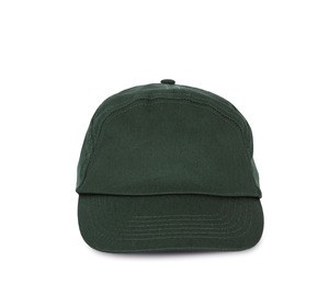 K-up KP013 - BAHIA - 7 PANEL CAP Forest Green