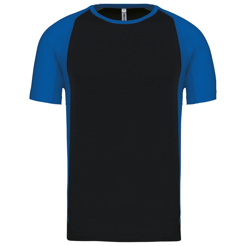 ProAct PA467 - MEN'S BICOLOUR SHORT SLEEVE CREW NECK T-SHIRT