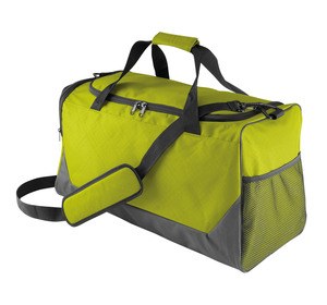 Kimood KI0617 - MULTI SPORTS BAG Dark Grey / Burnt Lime