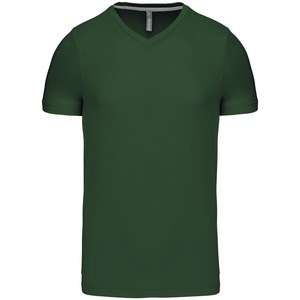 Kariban K357 - MEN'S SHORT SLEEVE V-NECK T-SHIRT Forest Green