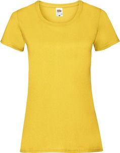 Fruit of the Loom SC61372 - Women's Cotton T-Shirt Sunflower