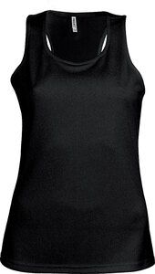 ProAct PA442 - Ladies' Sports Vest Black/Black