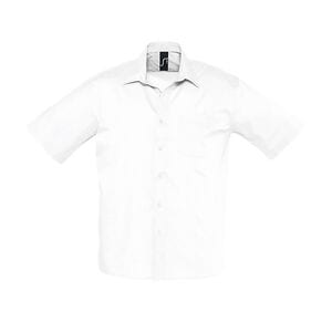 SOL'S 16050 - Bristol Short Sleeve Poplin Men's Shirt White