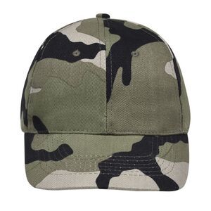 SOL'S 88100 - Buffalo Six Panel Cap Camo