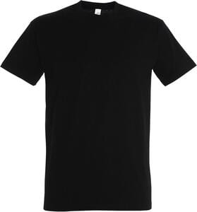 SOL'S 11500 - Imperial Men's Round Neck T Shirt Deep Black