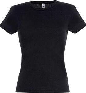 SOL'S 11386 - MISS Women's T Shirt Deep Black