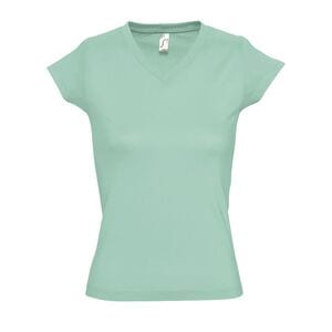 SOL'S 11388 - MOON Women's V Neck T Shirt Mint