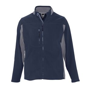 SOLS 55500 - NORDIC Mens Two Colour Zipped Fleece Jacket