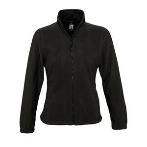 SOL'S 54500 - NORTH WOMEN Zipped Fleece Jacket Black