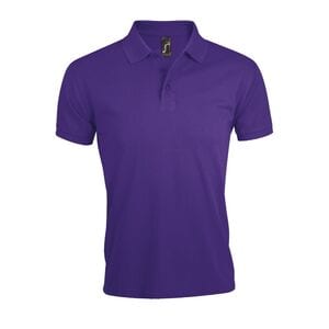 SOL'S 00571 - PRIME MEN Polycotton Polo Shirt Violet foncé