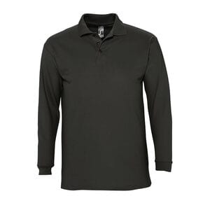 SOL'S 11353 - WINTER II Men's Polo Shirt Black