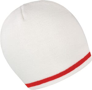 Result R368X - National Beanie White / Red