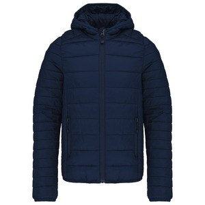 Kariban K6112 - Kids' lightweight hooded down jacket Navy