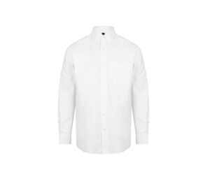 Henbury HY510 - Men's Oxford Shirt White