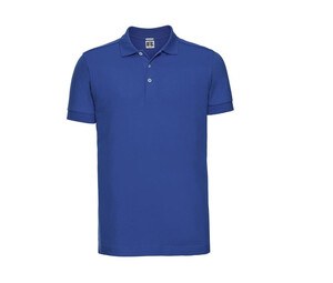 Russell JZ566 - Men's Cotton Polo Shirt Azure Blue