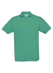 B&C BC410 - Mens Cotton Polo Saffron