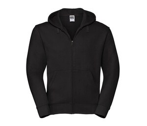 Russell JZ266 - Zip Hooded Sweat-Shirt Black