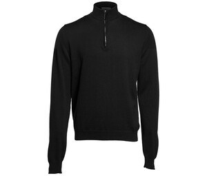 Pen Duick PK455 - Quarter Zip Jumper Dark Grey