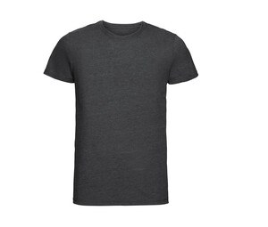 Russell JZ65M - HD Men's Short Sleeve T-Shirt Grey Marl