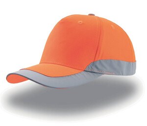 Atlantis AT067 - High visibility 5 panel cap Orange