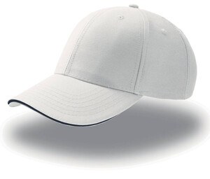 Atlantis AT094 - 6-panel cap with sandwich visor