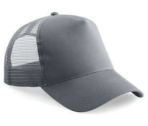 Beechfield BF640 - Half Mesh Trucker Graphite Grey/Graphite Grey