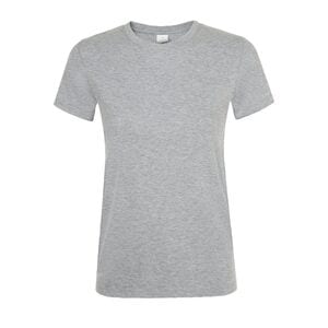 SOL'S 01825 - REGENT WOMEN Round Collar T Shirt Mixed Grey