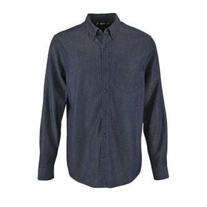 SOL'S 02100 - BARRY MEN Denim Shirt Denim brut