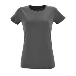 SOL'S 02758 - Regent Fit Women Round Collar Fitted T Shirt Dark Grey