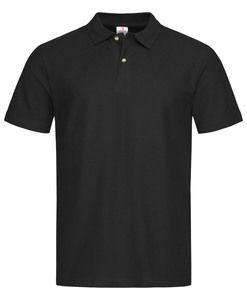 Stedman STE3000 - Men's short-sleeved polo shirt Black Opal