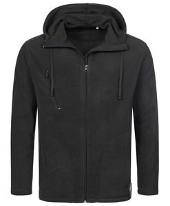 Stedman STE5080 - Active Men's Hooded Fleece Jacket Black Opal