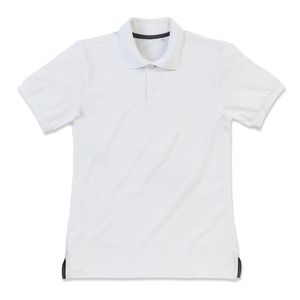 Stedman STE9050 - Men's henry ss short sleeve polo shirt White