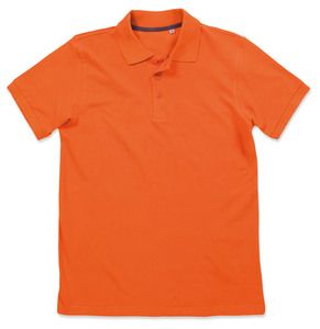 Stedman STE9060  - Short sleeve polo shirt for men Stedman - HARPER Pumpkin