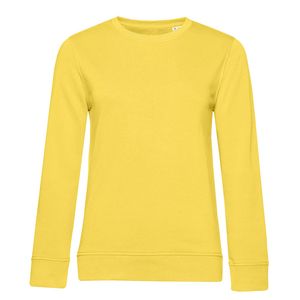 B&C BCW32B - Women's Organic Round Neck Sweatshirt Yellow Fizz