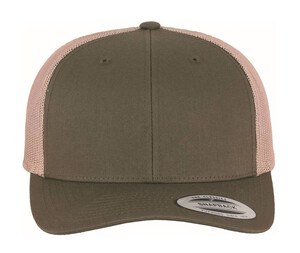 Flexfit F6606T - trucker style cap Moss Green / Khaki