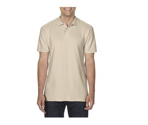 Gildan GN480 - Men's Pique Polo Shirt Sand