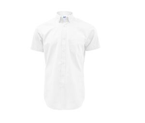 JHK JK611 - Popeline shirt man White