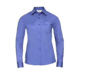 Russell Collection JZ34F - Womens Poplin Shirt