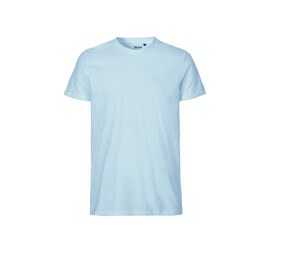 Neutral O61001 - Men's fitted T-shirt Light Blue