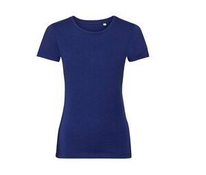 RUSSELL RU108F - Organic T-shirt woman Bright Royal